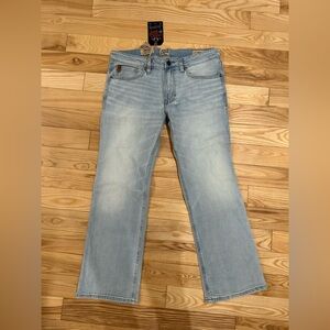 Men's Light Blue Bootcut Jeans Moon Shine Spirit From Boot Barn